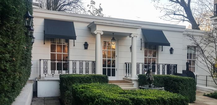 Marlesbury awnings in St. John's Wood, London